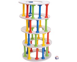 Lobbes stapeltoren spel educatief gezelschapsspel voor kinderen.