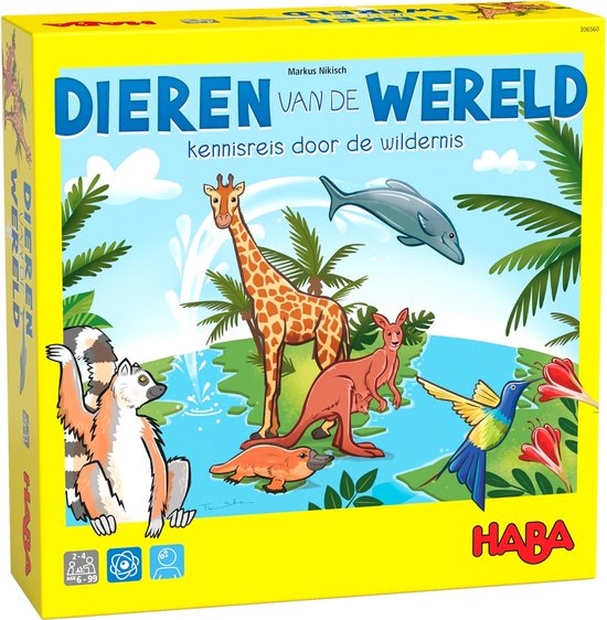Dieren van de Wereld - Bordspel