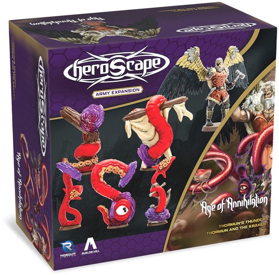 Heroscape Age of Annhilation Thormun and Kraken - Bordspel uitbreiding - Engels