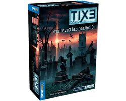 Giochi Uniti - Exit Il Cimitero del cavaliere, Escape Room, 1-4 players, 12+ years, Italian edition, GU697