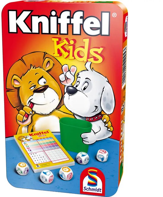 Schmidt® - Kniffel® Kids -Dobbelspel - Kinderspel met dieren - vanaf 5 jaar - 2-6 spelers