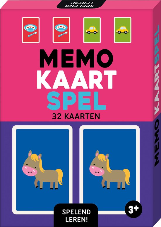 Image Books-Spelend leren-Memo Kaart spel-Purple