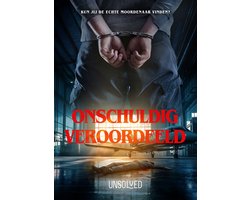 Unsolved: Onschuldig Veroordeeld | Coöperatief Moordraadsel - Escape Room voor thuis (1-8 spelers, leeftijd 15 +)
