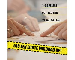 SnelShoppen - Hidden Games Crime Scene - De case Klein-Apelroos - Nederlands - Interactief misdaadspel, detective & escape room spel, murder mystery g
