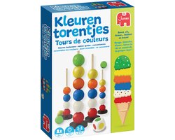 Jumbo - Kleurentorentjes - Kinderspel - Kleuren Leren - vanaf 3 jaar - 2 tot 4 spelers
