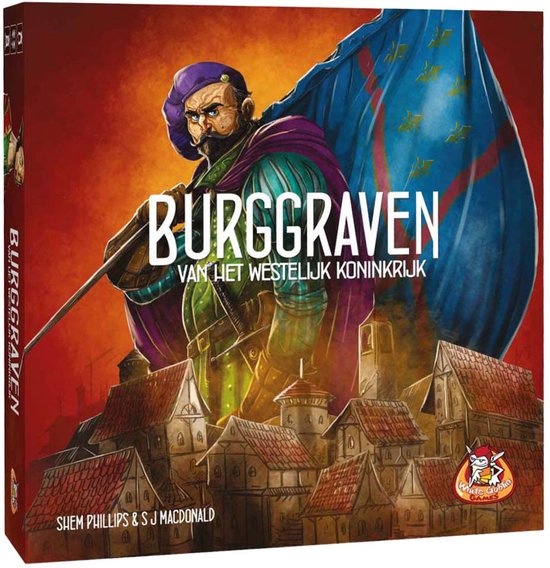 White Goblin Games - Burggraven van het Westelijk Koninkrijk - expertspel - 1 tot 4 spelers - 90 minuten - Vanaf 12 jaar