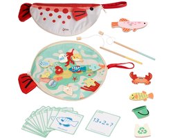 Classic World houten visspel magnetisch FSC educatief speelgoed.