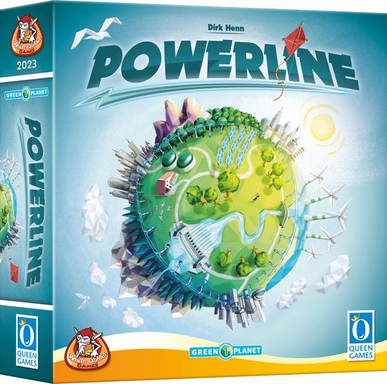 White Goblin Games - Powerline NL - familiespel - 1 tot 6 spelers - 45 minuten - Vanaf 8 jaar