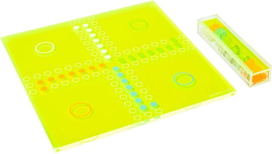 Sunnylife - Games Lucite Ludo - Acrylaat Kunststof - Groen