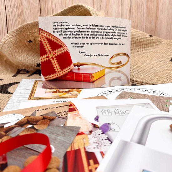 Escape games Sinterklaas Escapespel - Pakjesavond escaperoom voor 8-11 jaar