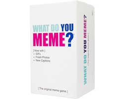 WHAT DO YOU MEME? Core Game (New Edition) Now Including GIF's & Refreshed Content by Relatable, The Game for Meme Lovers