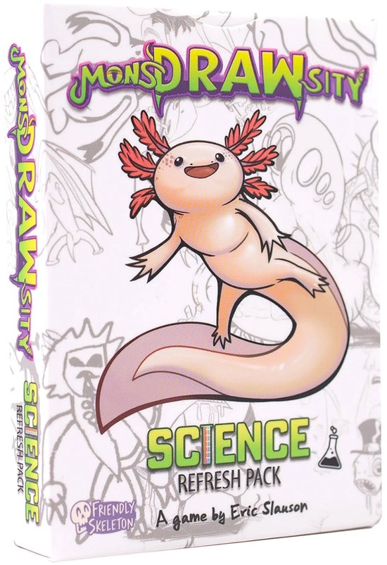 MonsDRAWsity Science Refresh Pack- Bordspel Uitbreiding - Engels