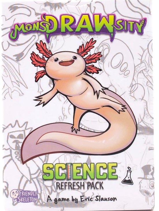 MonsDRAWsity Science Refresh Pack- Bordspel Uitbreiding - Engels