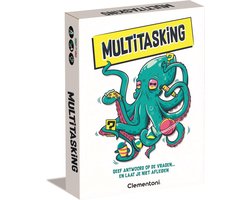 Clementoni - Multitasking - Gezelschapspel - Kaartspel - Familiespel - Klein cadeau - Vanaf 12 jaar