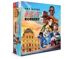 MNKY Entertainment bordspel The Great Art Robbery strategisch spel.