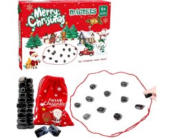 Magneetspel, magnetisch schaakspel, draagbare schaakset, magnetisch, tafelspellen, campingspelletjes, feestspellen voor familiebijeenkomsten en reizen