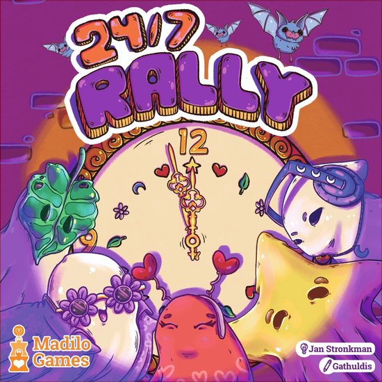 24/7 Rally - Het familiekaartspel voor jong en oud - Makkelijk te leren - tactisch en interactief- 2t/m6 personen - Ook in teams te spelen.
