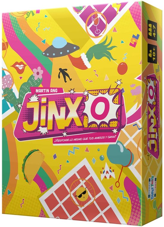 SnelShoppen - JinxO Bordspel voor 4-7 Spelers, Strategisch Spel, Leuk voor Kinderen vanaf 10 Jaar, Perfect voor Feesten, Gezellige Avonden, Familieple
