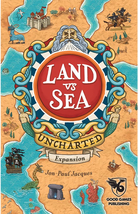 Land vs Sea Uncharted - Bordspel uitbreiding - Engels