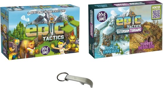 Tiny Epic French Version Tactics + Expansion Terrain + 1 Blumie Decaps (Tactics + Expansion) - ShopVlot