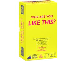 Why Are You Like This? - Hilarisch Engelstalig Partyspel - Speel met 2 Personen of in Teams - Vanaf 14 jaar - Exploding Kittens