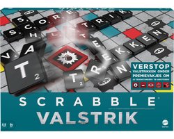 Mattel Games Scrabble Valstrik - Familie bordspel - Nederlandse editie
