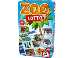 Schmidt® - Zoo Lotto - Kinderspel - Educatief geheugenspel met dieren - vanaf 3 jaar - 1-4 spelers