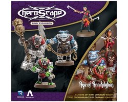 Heroscape Crimson: Widow and Dreadnoughts of Caraway Cavern - Army Expansion - Uitbreiding - Engels