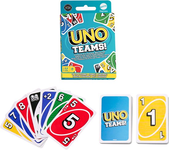 Mattel Games UNO Teams Kaartspel