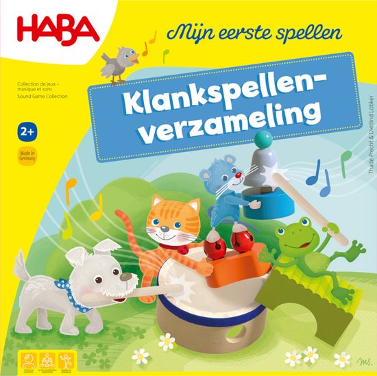 Haba!!! Spel - Mijn eerste spellen - Klankspellenverzameling (Nederlands) = Duits 1307105001 - Frans 1307105003