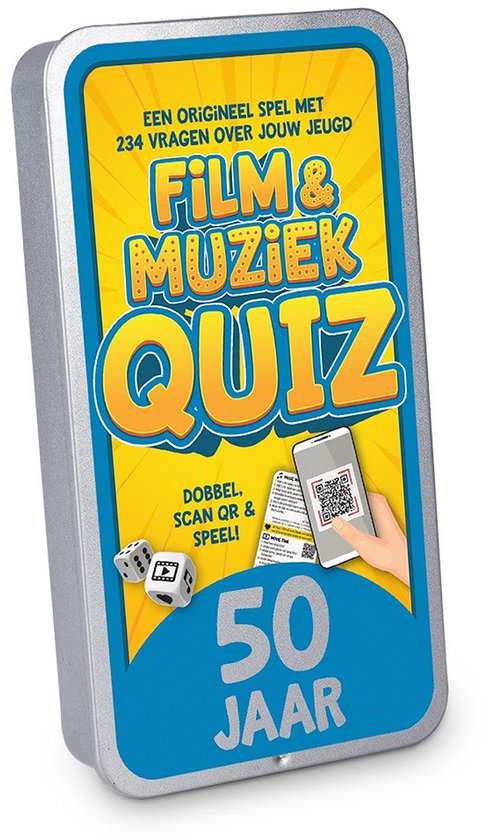 Spel - Film & muziek quiz - 50 jaar