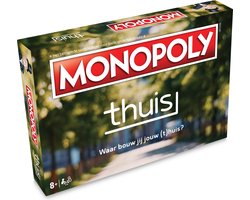 Monopoly Thuis - Familiespel - Bordspel - Min leeftijd 8 jaar