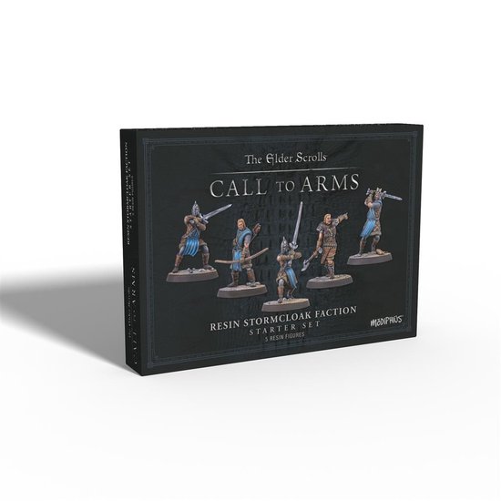 The Elder Scrolls: Call To Arms - Stormcloak Starter Set - Miniature Game - Ongeschilderd