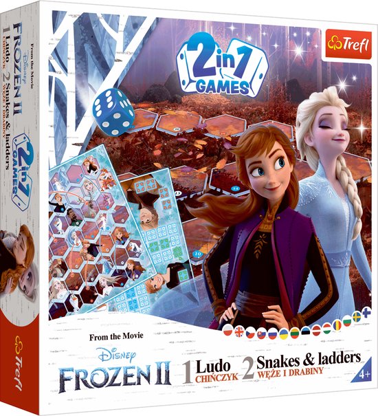 Trefl Frozen, Bordspel, Strategie, 4 jaar, 10 min