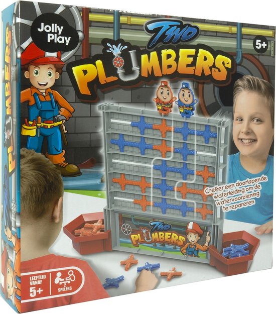 JollyPlay - Plumber Game - Loodgieters Game - Bordspel