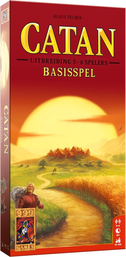 999 Games - Catan: Uitbreiding 5/6 spelers Bordspel