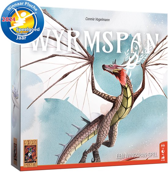 999 Games - Wyrmspan - Bordspel - Indrukwekkend artwork - Winnaar Speelgoed van het Jaar - Ook voor 1 speler - Gezelschapsspel