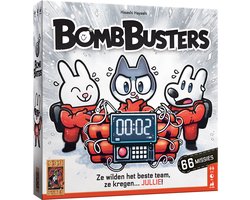 999 Games - Bomb Busters - Coöperatief Bordspel - Winnaar Spiel des Jahres 2025/Speelgoed van het jaar 2025 en de Gouden Ludo!- Werk samen en maak de bom onschadelijk - Tik tak, tik tak...