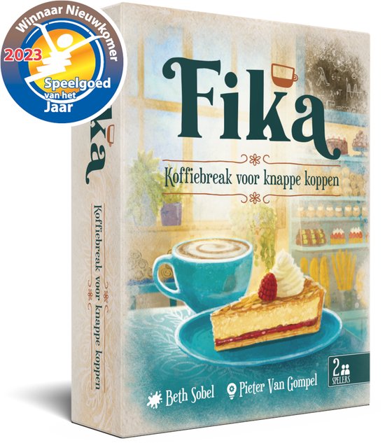 Fika - Kaartspel voor 2 personen - Geïllustreerd door Beth Sobel - Speelgoed van het Jaar 2023