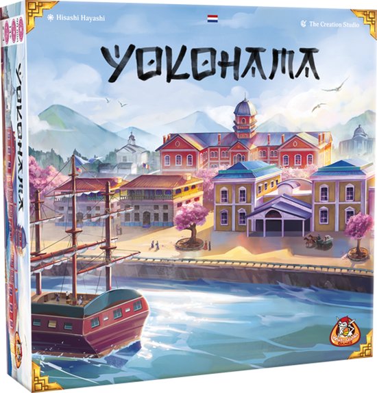 White Goblin Games - Yokohama - Bordspel - 2 tot 4 spelers - Strategisch spel - Voor 12 jaar en ouder - 90 minuten