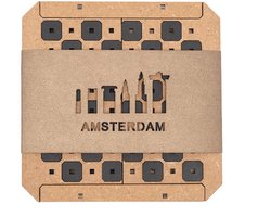 Meuq Design schaakset Amsterdam - luxe schaakspel met stukken - - Hout