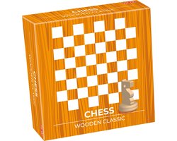 Tactic Schaken – Bordspel – Classic Games – Houten Schaakspel – 32 Stukken – Vanaf 7 jaar