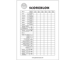 Scoreblok Yahtzee Groot (50 vel)