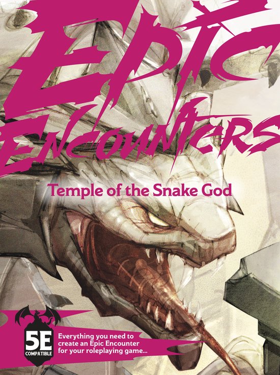 Epic Encounters Temple of the Snake God - RPG Miniaturen - Steamforged Games