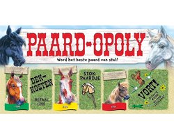 Horka Gezelschapsspel Paard-opoly - NL - paarden o poly