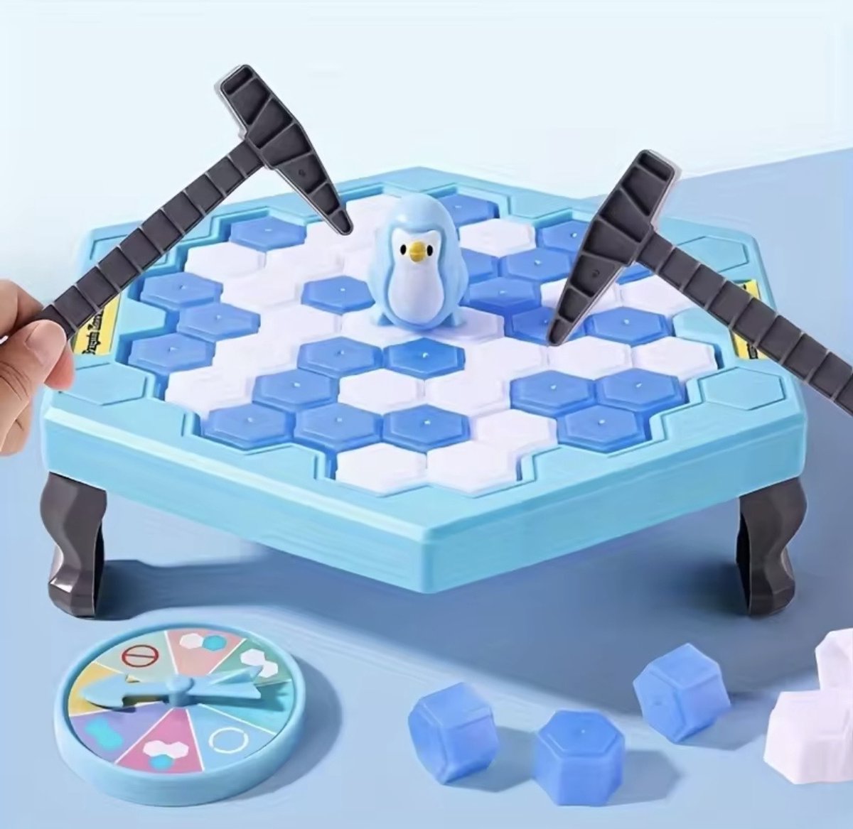 Red de Pinguïns - Pinguïn Smash - Vakantiespel - Drinkspel - Kinderspel - Hamertje Tik - 2 tot 4 Spelers - Feestspel - Partyspel - A3.5