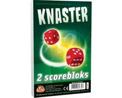 White Goblin Games - Knaster Bloks (extra scorebloks) - Dobbelspel - 1 tot 15 spelers - Extra aanvulblok - Met een groep of solo - Roll & Write