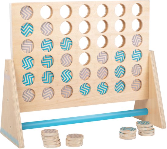 Small Foot - Houten Spel Four in a Row XXL, 43dlg.