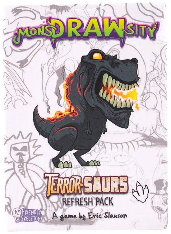 MonsDRAWsity TerrorSaurs Refresh Pack - Bordspel uitbreiding - Engels