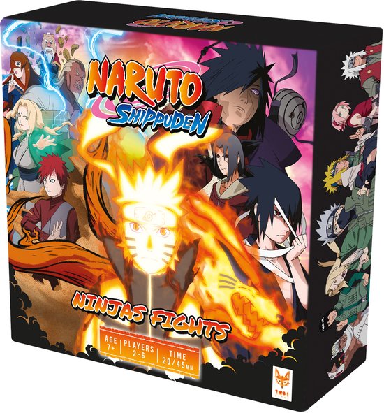 Naruto Shippuden Ninjas Fights - Bordspel - Engels